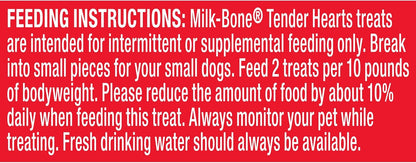 Limited Edition Valentine'S Tender Hearts Soft & Chewy Dog Treats, 18 Ounce